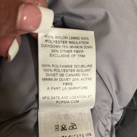 Patagonia Mens Bivy Down Puffer Vest Black and Gray size XL - Picture 10 of 10